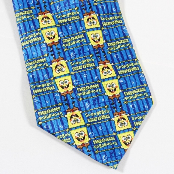 Nickelodeon Other - Vintage Nickelodeon Mens Spongebob Necktie Tie